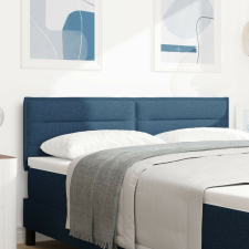 vidaXL LED fejtámla vonal dizájn kék 80 cm szövet ágy és ágykellék