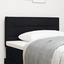 vidaXL LED Fejtámla Vonalkialakítás Fekete 100 cm Szövet ágy és ágykellék