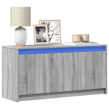 vidaXL LED TV Szekrény - Szürke Sonoma - 100x34x50 cm bútor