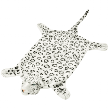 vidaXL leopárd szőnyeg plüss 139 cm fehér plüssfigura