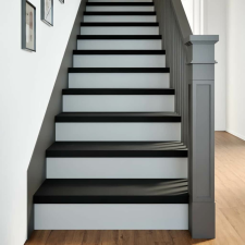 vidaXL lépcsőfokok 12 db Sötétbarna 80x30x2 cm tömör fa tölgyfa lakástextília
