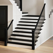 vidaXL lépcsőfokok 16 db sötétbarna 120x30x2 cm tömör fa tölgyfa lakástextília