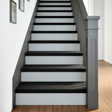 vidaXL lépcsőfokok 16 db sötétbarna 80x30x2 cm tömör fa tölgyfa lakástextília