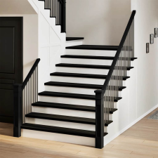 vidaXL lépcsőfokok 8 db Sötétbarna 110x25x2 cm tömör fa tölgyfa lakástextília