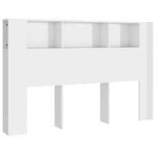 vidaXL magasfényű fehér áthidaló szekrény 160 x 18,5x 104,5 cm (811940) ágy és ágykellék