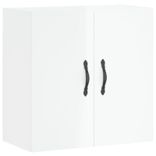 vidaXL magasfényű fehér szerelt fa faliszekrény 60x31x60 cm (829958) bútor