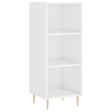 vidaXL magasfényű fehér tálalószekrény 34,5 x 32,5 x 90 cm (828718) bútor
