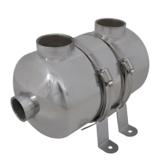 vidaXL Medence hőcserélő 292 x 134 mm 28 kW medence kiegészítő