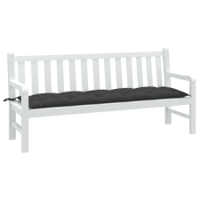 vidaXL melange antracitszürke szövet kerti padpárna 180 x 50 x 7 cm kerti bútor