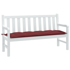 vidaXL Melange bordó szövet kerti padpárna 150 x 50 x 7 cm lakástextília