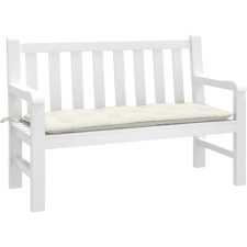 vidaXL melange krémszínű szövet kerti padpárna 120x50x7 cm (4002544) lakástextília
