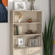 vidaXL mézbarna fenyőfa felső tálalószekrény-elem 85 x 35 x 100 cm bútor