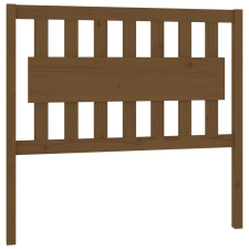vidaXL mézbarna tömör fenyőfa ágyfejtámla 105,5x4x100 cm (818558) ágy és ágykellék