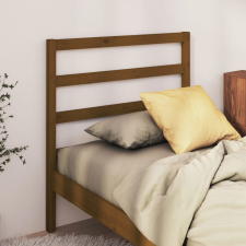 vidaXL mézbarna tömör fenyőfa ágyfejtámla 106 x 4 x 100 cm ágy és ágykellék