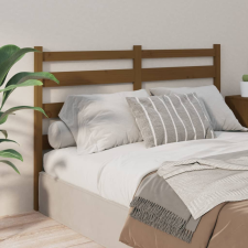 vidaXL mézbarna tömör fenyőfa ágyfejtámla 141 x 4 x 100 cm ágy és ágykellék