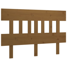 vidaXL mézbarna tömör fenyőfa ágyfejtámla 143,5x3x81 cm (819123) ágy és ágykellék