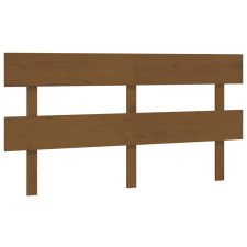 vidaXL mézbarna tömör fenyőfa ágyfejtámla 154x3x81 cm (819078) ágy és ágykellék