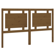 vidaXL mézbarna tömör fenyőfa ágyfejtámla 155,5x4x100 cm (817948) ágy és ágykellék
