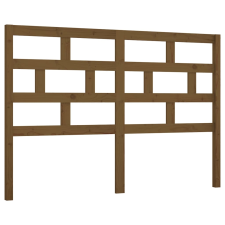 vidaXL mézbarna tömör fenyőfa ágyfejtámla 156 x 4 x 100 cm (814202) ágy és ágykellék