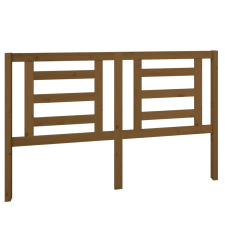 vidaXL mézbarna tömör fenyőfa ágyfejtámla 156 x 4 x 100 cm (818828) ágy és ágykellék
