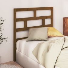 vidaXL mézbarna tömör fenyőfa ágyfejtámla 81 x 4 x 100 cm ágy és ágykellék