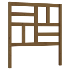 vidaXL mézbarna tömör fenyőfa ágyfejtámla 96x4x104 cm (818173) ágy és ágykellék