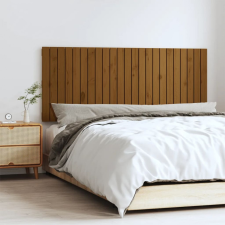 vidaXL mézbarna tömör fenyőfa fali fejtámla 147 x 3 x 60 cm ágy és ágykellék