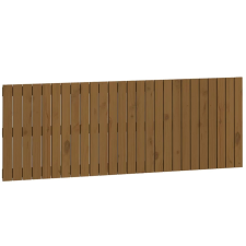 vidaXL mézbarna tömör fenyőfa fali fejtámla 166x3x60 cm (824861) ágy és ágykellék