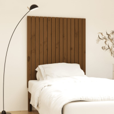 vidaXL mézbarna tömör fenyőfa fali fejtámla 95,5x3x110 cm ágy és ágykellék