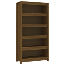 vidaXL mézbarna tömör fenyőfa faliszekrény 80x35x154 cm (821692) bútor