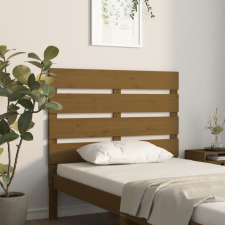 vidaXL mézbarna tömör fenyőfa fejtámla 75x3x80 cm ágy és ágykellék