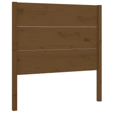 vidaXL mézbarna tömör fenyőfa fejtámla 81 x 4 x 100 cm (818698) ágy és ágykellék