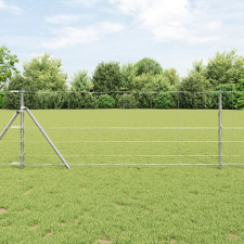 vidaXL mezői kerítés 0.8x50 m horganyzott acél építőanyag