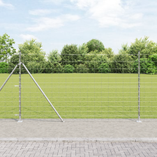 vidaXL mezőkerítés 1.4x25 m galvanizált acélból építőanyag