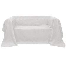 vidaXL Mikro szálas kanapé terítő / védőhuzat 140 x 210 cm krém szín asztalterítő és szalvéta