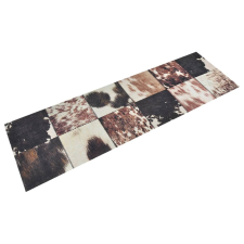 vidaXL mosható állatbőr mintás bársony konyhaszőnyeg 60 x 180 cm lakástextília