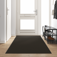 vidaXL Mosható Fekete Mosdófelület 120x350 cm lakástextília