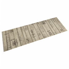 vidaXL mosható kerítésmintás bársony konyhaszőnyeg 45 x 150 cm lakástextília