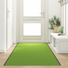 vidaXL Mosható Zöld Lábtörlő 120x350 cm lakástextília