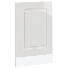 vidaXL mosogatógép panel Kalmar magasfényű fehér 45x1,5x67 cm (853649) bútor