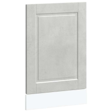 vidaXL mosogatógép panel "Porto" Beton szürke 45x1,5x67 cm Mérnöki fa (854131) bútor