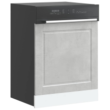 vidaXL mosogatógép panel Porto beton szürke 60x1,5x67 cm mérnöki fa bútor