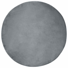 vidaXL Mű Nyúl Szőr Szőnyeg Antracit Ø 160 cm Poliészter lakástextília