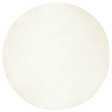 vidaXL Mű Nyúl Szőr Szőnyeg Fehér Ø 160 cm Poliészter lakástextília