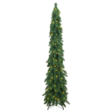 vidaXL műkarácsonyfa 100 LED-del 180 cm (357692) műfenyő