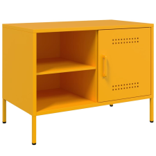 vidaXL mustársárga acél TV-szekrény 68 x 39 x 50,5 cm bútor