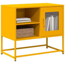 vidaXL mustársárga acél TV-szekrény 68 x 39 x 60,5 cm bútor