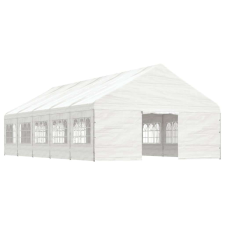 vidaXL Nagy Fehér Pavilon - 11,15 x 5,88 x 3,75 m kerti bútor