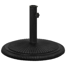 vidaXL Napernyőtalp Öntöttvas - Fekete - 45cm kerti bútor
