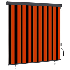 vidaXL narancssárga és barna kültéri roló 160 x 250 cm lakástextília